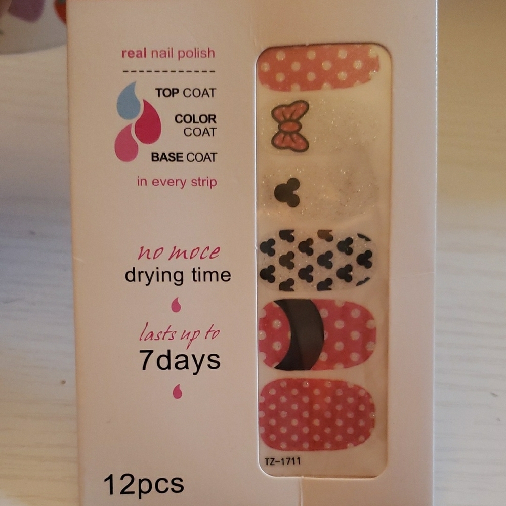 Nail Polish Strips with Disney Designs